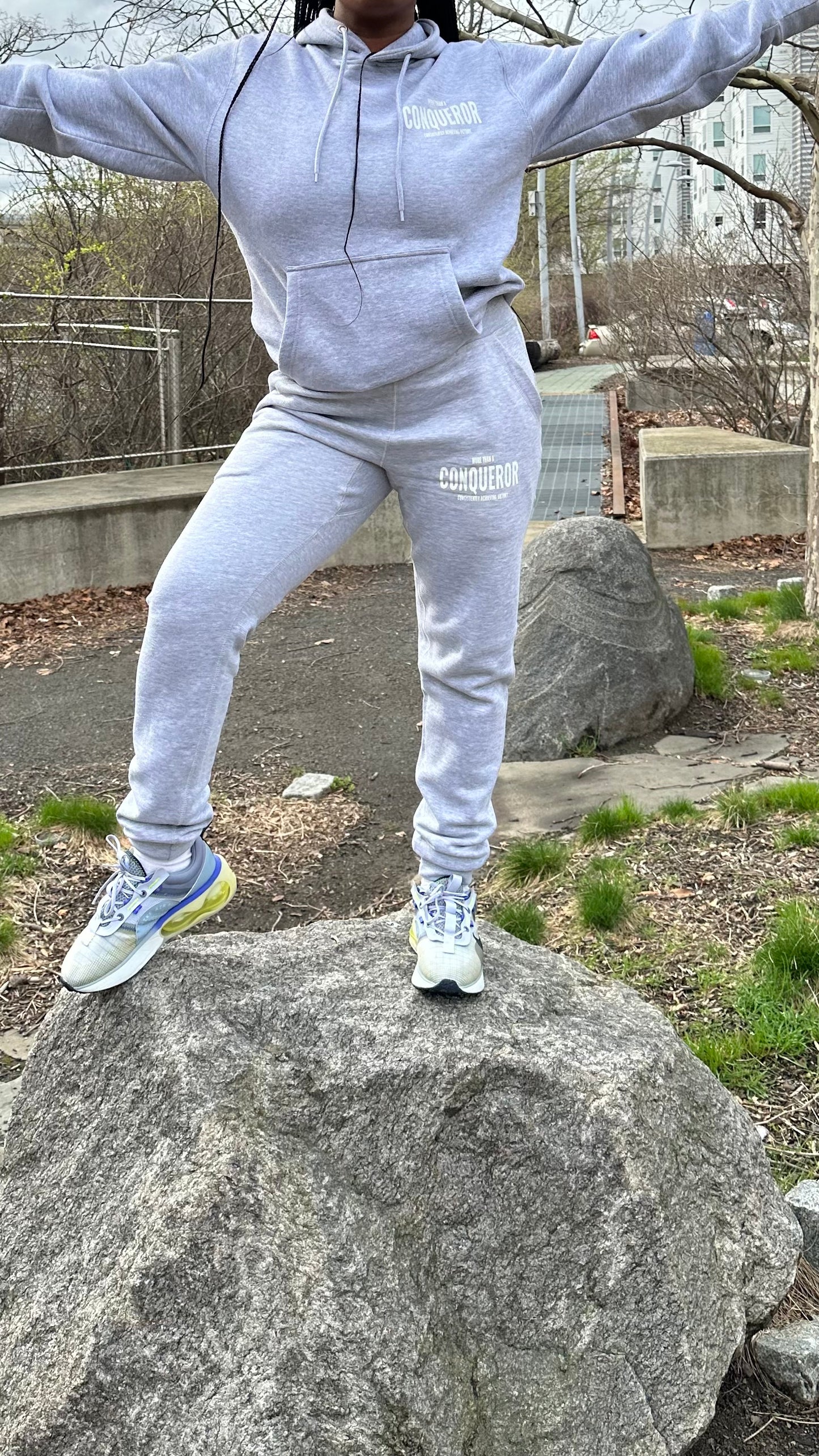MORE THAN A CONQUEROR joggers